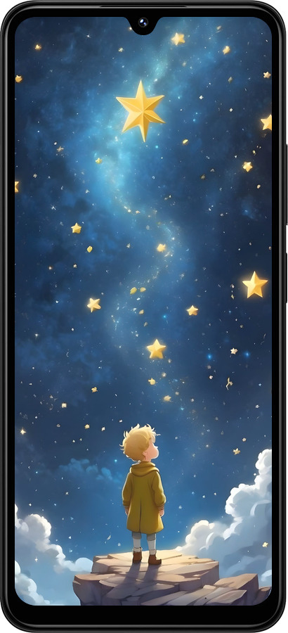 TPU чехол Маленький принц для Xiaomi Redmi 14C - 6326b-3768 изображение 