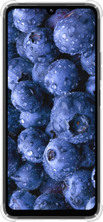 Силикон с усиленными углами чехол Голубика для Xiaomi Poco M7 - 4459sp-4141 изображение 