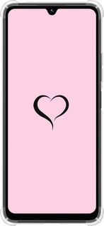 Силикон с усиленными углами чехол Сердце 1 для Xiaomi Poco M7 - 4730sp-4141 изображение 