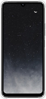 Силикон с усиленными углами чехол Сині хмари, Синій місяць для Xiaomi Poco M7 - 6396sp-4141 изображение 