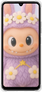 Силикон с усиленными углами чехол Лабубу 1 для Xiaomi Poco M7 - 6709sp-4141 изображение 