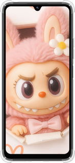 Силикон с усиленными углами чехол Лабубу 2 для Xiaomi Poco M7 - 6710sp-4141 изображение 