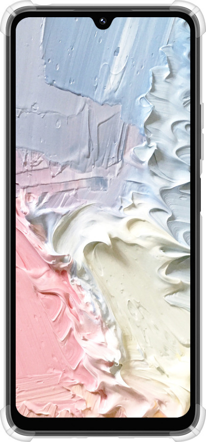 Силикон с усиленными углами чехол Пастель v1 для Xiaomi Poco M7 - 3981sp-4141 изображение 