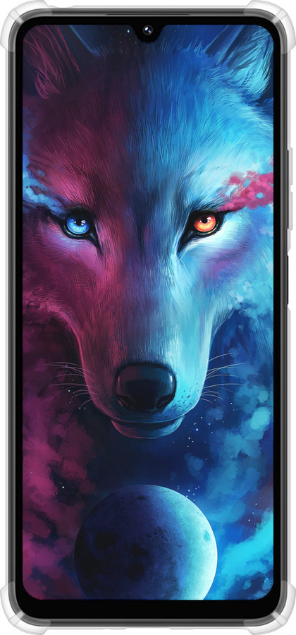 Силикон с усиленными углами чехол Арт-волк для Xiaomi Poco M7 - 3999sp-4141 изображение 