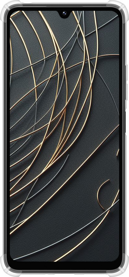 Силикон с усиленными углами чехол Связь между мирами для Xiaomi Poco M7 - 5837sp-4141 изображение 