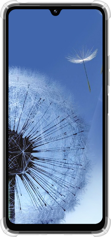 Силикон с усиленными углами чехол Одуванчик для Xiaomi Poco M7 - 6005sp-4141 изображение 
