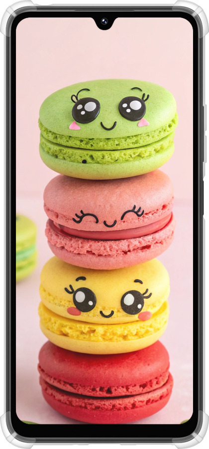 Силикон с усиленными углами чехол Печенье для Xiaomi Poco M7 - 6693sp-4141 изображение 