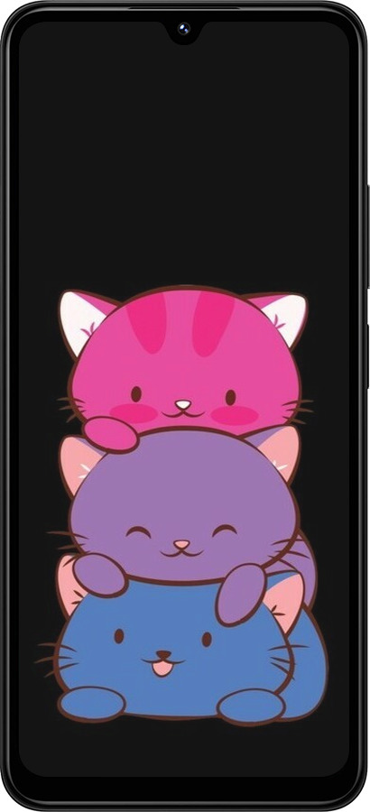 Силіконовий чехол Милі котятка для Xiaomi Redmi 14C - 6518u-3768 изображение 