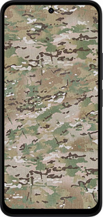 Силиконовый чехол Камуфляж v5 для Xiaomi Redmi 15 4G - 1201u-4136 изображение 