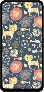 Силиконовый чехол Котята v4 для Xiaomi Redmi 15 4G - 1224u-4136 изображение 