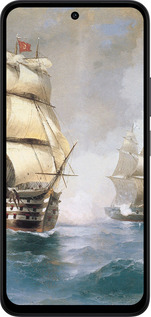 Силиконовый чехол Айвазовский. Корабли для Xiaomi Redmi 15 4G - 160u-4136 изображение 