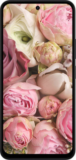 Силиконовый чехол Розы v2 для Xiaomi Redmi 15 4G - 2320u-4136 изображение 