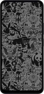 Силиконовый чехол Чёрно-серый стикер бомбинг для Xiaomi Redmi 15 4G - 2432u-4136 изображение 