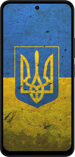 Силиконовый чехол Флаг и герб Украины 2 для Xiaomi Redmi 15 4G - 378u-4136 изображение 