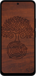 Силиконовый чехол Узор дерева для Xiaomi Redmi 15 4G - 4119u-4136 изображение 
