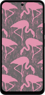 Силиконовый чехол Vintage-Flamingos для Xiaomi Redmi 15 4G - 4171u-4136 изображение 