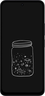 Силиконовый чехол Космос в банке для Xiaomi Redmi 15 4G - 4297u-4136 изображение 