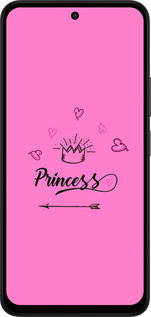 Силиконовый чехол Princess для Xiaomi Redmi 15 4G - 4361u-4136 изображение 