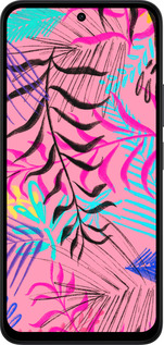 Силиконовый чехол Растительный узор 2 для Xiaomi Redmi 15 4G - 4740u-4136 изображение 