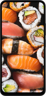 Силиконовый чехол Суши v3 для Xiaomi Redmi 15 4G - 5540u-4136 изображение 