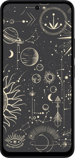 Силиконовый чехол Фаза луны для Xiaomi Redmi 15 4G - 5605u-4136 изображение 