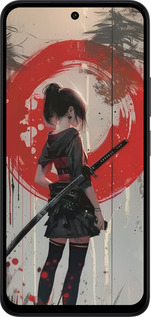 Силиконовый чехол Сумерки воина: Танец с катаной для Xiaomi Redmi 15 4G - 6123u-4136 изображение 