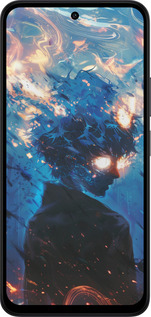 Силиконовый чехол Сатору Годжо для Xiaomi Redmi 15 4G - 6129u-4136 изображение 