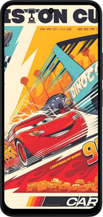 Силиконовый чехол Тачки для Xiaomi Redmi 15 4G - 6288u-4136 изображение 