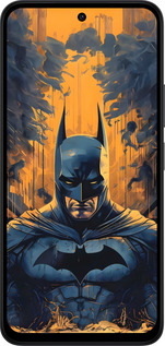 Силиконовый чехол Бэтмен для Xiaomi Redmi 15 4G - 6335u-4136 изображение 