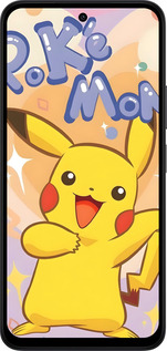 Силиконовый чехол Пикачу для Xiaomi Redmi 15 4G - 6383u-4136 изображение 