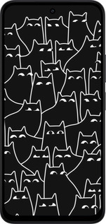 Силиконовый чехол С изображением кошек для Xiaomi Redmi 15 4G - 6470u-4136 изображение 