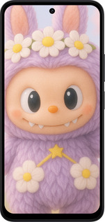 Силиконовый чехол Лабубу 1 для Xiaomi Redmi 15 4G - 6709u-4136 изображение 