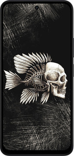 Силіконовий чехол Рибо-людина для Xiaomi Redmi 15 4G - 683u-4136 изображение 