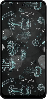 Силиконовый чехол Медузы для Xiaomi Redmi 15 4G - 906u-4136 изображение 