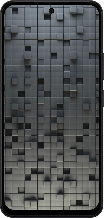 Силиконовый чехол Кубики для Xiaomi Redmi 15 4G - 1061u-4136 изображение 