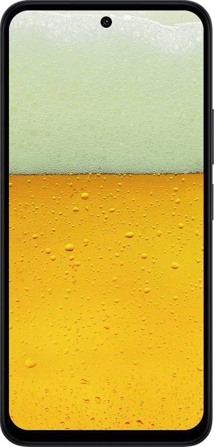 Силиконовый чехол Пиво для Xiaomi Redmi 15 4G - 1145u-4136 изображение 