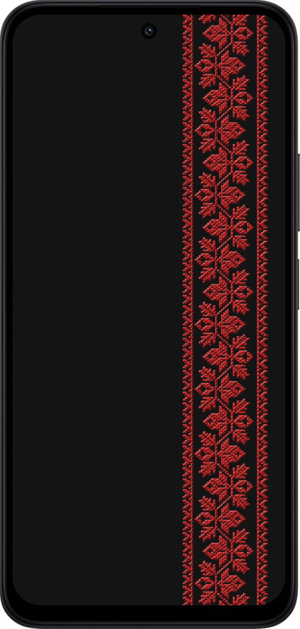 Силиконовый чехол Вышиванка 53 для Xiaomi Redmi 15 4G - 2041u-4136 изображение 