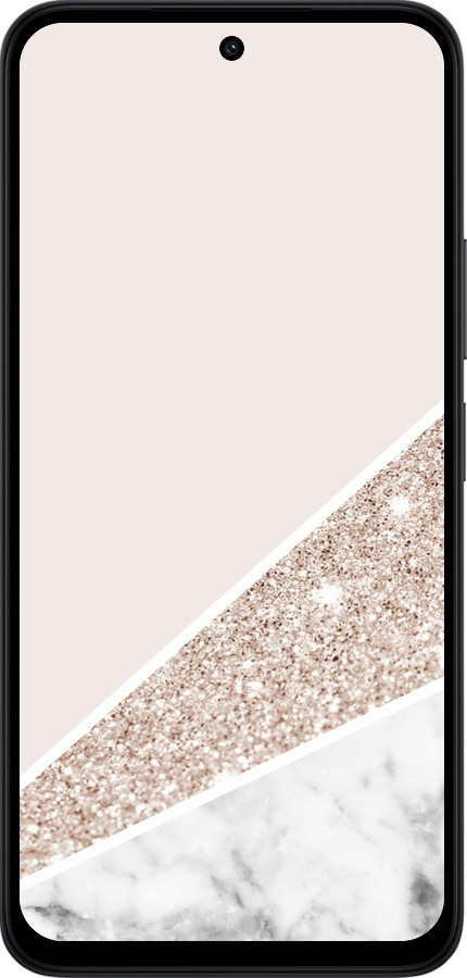 Силиконовый чехол Пастельный мрамор для Xiaomi Redmi 15 4G - 4342u-4136 изображение 