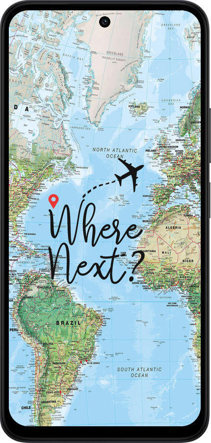 Силиконовый чехол Путешествие для Xiaomi Redmi 15 4G - 4503u-4136 изображение 