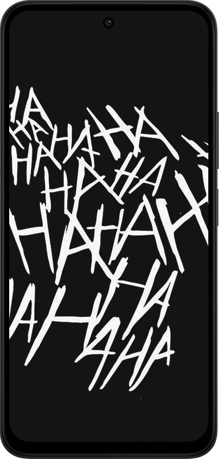 Силиконовый чехол joker hahaha для Xiaomi Redmi 15 4G - 4509u-4136 изображение 