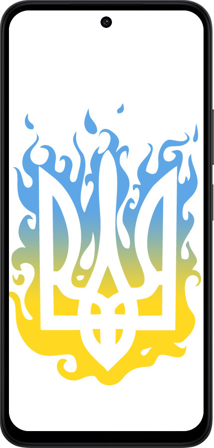 Силіконовий чехол Герб v1 для Xiaomi Redmi 15 4G - 5258u-4136 изображение 