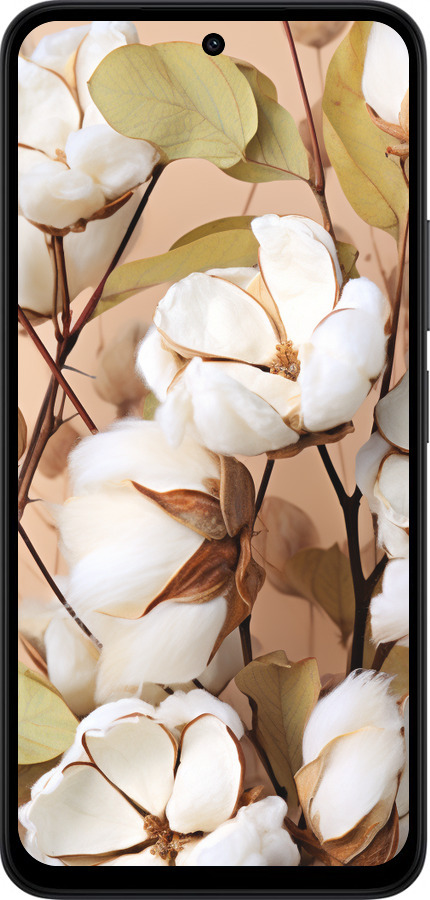 Силиконовый чехол Хлопок для Xiaomi Redmi 15 4G - 5665u-4136 изображение 