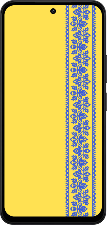 Силіконовий чехол Вишиванка 4 для Xiaomi Redmi 15 4G - 569u-4136 изображение 