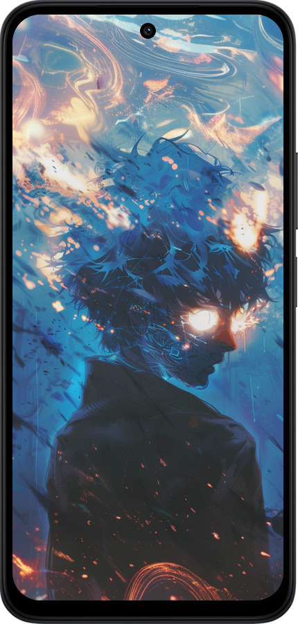 Силиконовый чехол Сатору Годжо для Xiaomi Redmi 15 4G - 6129u-4136 изображение 