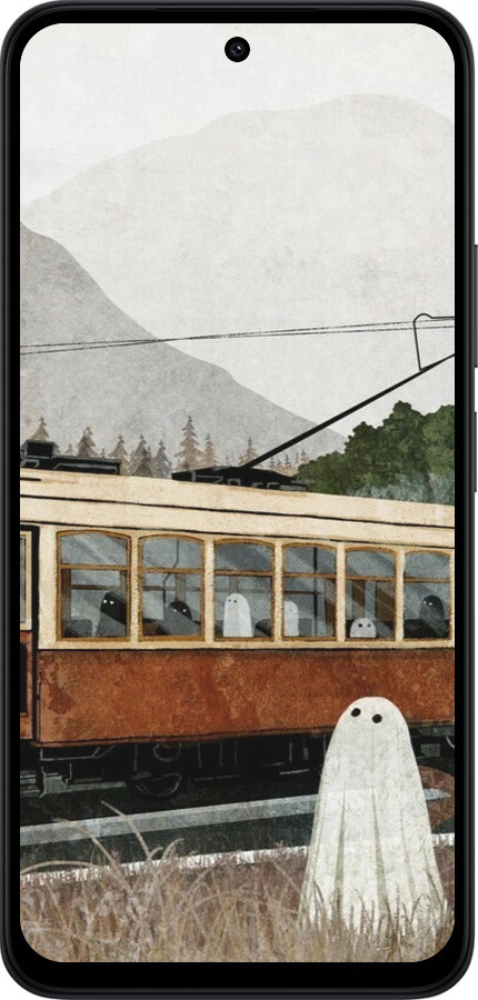 Силиконовый чехол Призрак 2 для Xiaomi Redmi 15 4G - 6247u-4136 изображение 