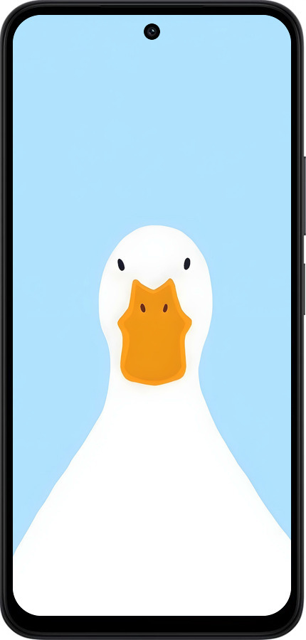 Силиконовый чехол Гусь для Xiaomi Redmi 15 4G - 6350u-4136 изображение 