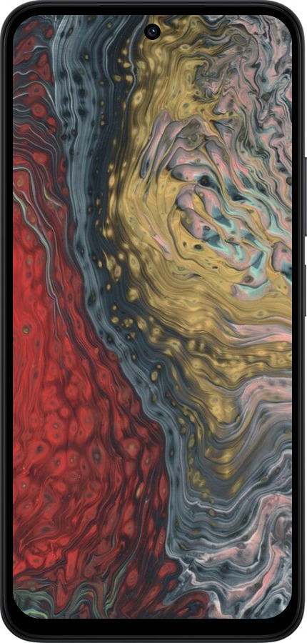 Силіконовий чехол Із зображенням абстрактного живопису для Xiaomi Redmi 15 4G - 6530u-4136 изображение 