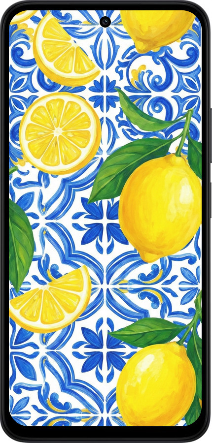 Силиконовый чехол Grocery Girl Italian Summer для Xiaomi Redmi 15 4G - 6766u-4136 изображение 