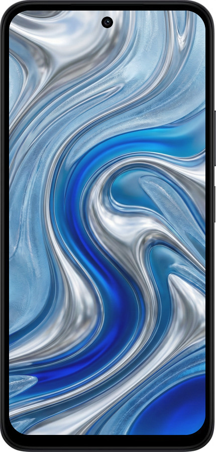 Силиконовый чехол Liquid Chrome для Xiaomi Redmi 15 4G - 6781u-4136 изображение 