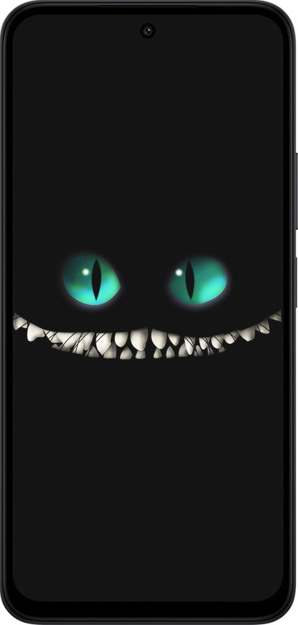 Силіконовий чехол Чеширський кіт для Xiaomi Redmi 15 4G - 689u-4136 изображение 